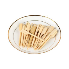 Iron string 7~25cm non-section disposable barbecue boiled flat bamboo stick spicy hot barbecue bamboo stick