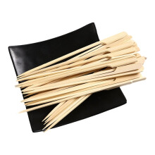 Iron string 7~25cm non-section disposable barbecue boiled flat bamboo stick spicy hot barbecue bamboo stick