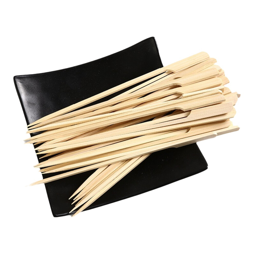 Iron string 7~25cm non-section disposable barbecue boiled flat bamboo stick spicy hot barbecue bamboo stick-image-OPC-PMHFDCC-NEW