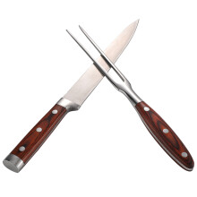 Barbecue Fork Tool Set Knife Stainless Steel Barbecue Carving Fork And Knife Set