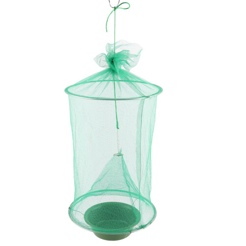 Folding Mosquito Capture Catching Fly Mesh Net Hanging Trap Insect 36*24cm