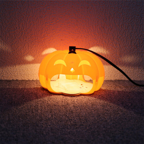 Pumpkin Flea Lamp Electronic Flea Trap Flea Capturer with Stickers for Home 2