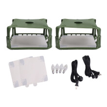 2PCS Fly Light Trap Physical Capture Pet and Child Friendly Electric Fly Trap for Home US Plug 110V