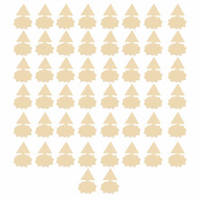50PCS Double‑Sided Waterproof Bug Fly Stickers Glue Board Flying Insect Glue Traps Catcher