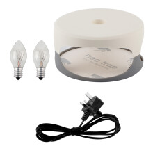 Electric Sticky Flea Killer Lamp Non toxic Pest Trap Household Fly Catcher(UK Plug)