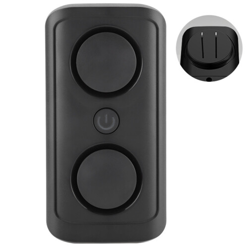 Ultrasonic Frequency Conversion Insect Mouse Mosquito Repeller Black (US Plug 100~120V)