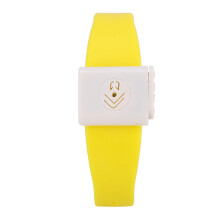 Ultrasonic Pest Repeller Electric Mosquito Repellent Bracelet Band (Yellow)