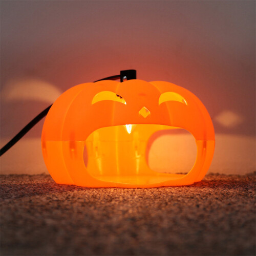 Pumpkin Flea Lamp Electronic Flea Trap Flea Capturer with Stickers for Home 2