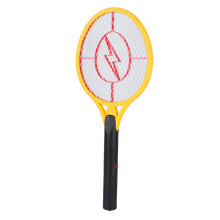 Cordless Battery Power Electric Fly Mosquito Swatter Bug Zapper Racket Insects Killer (yellow)