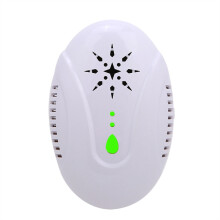Household Ultrasonic Electronic Insect Repeller Rat Repellent (US 110-240V)(White)