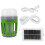 Green Solar Mosquito Killing Light Pest Electronic Mosquito Killer(With Solar Panel,battery) 1