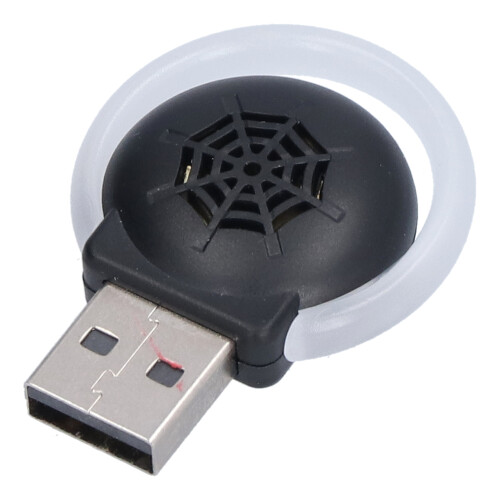 Ultrasonic Pest Repeller USB 3 Levels Intelligent Frequency Conversion Environmental Protection Mouse RepellerBlack 2