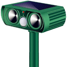 Solar Animal Repellent Bird Repellent Stray Cat Dog Repellent Outdoor Solar Ultrasonic Animal Repellent