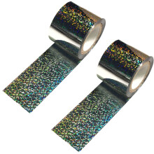 2Pcs Bird Repellent Reflective Scare Tape Ribbon Bird Deterrent