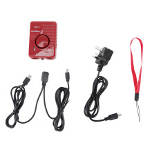 Multifunctional Portable Ultrasonic Dog Repeller Theft Proof Device Torch (UK Plug 100-240V)