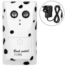 Spot Anti Dog Bark Control Device Ultrasonic Barking Deterrent Dog Repellent（UK Plug）
