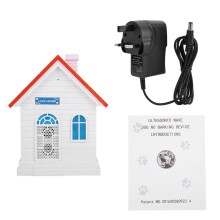 Miniature House Anti Dog Bark Control Device Ultrasonic Barking Deterrent Repellent(UK Plug)