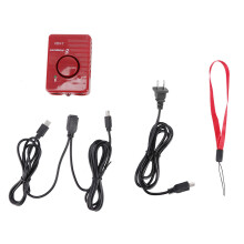Multifunctional Portable Ultrasonic Dog Repeller Theft Proof Device Torch (US Plug 100-240V)
