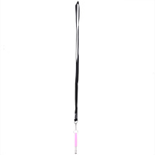 Portable Ultrasonic Dogs Birds Repelling Whistle Stop Barking Repeller with Lanyard (Pink)