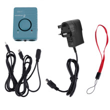 Multifunctional Portable Ultrasonic Dog Repeller Theft Proof Device Torch (UK Plug 100-240V)