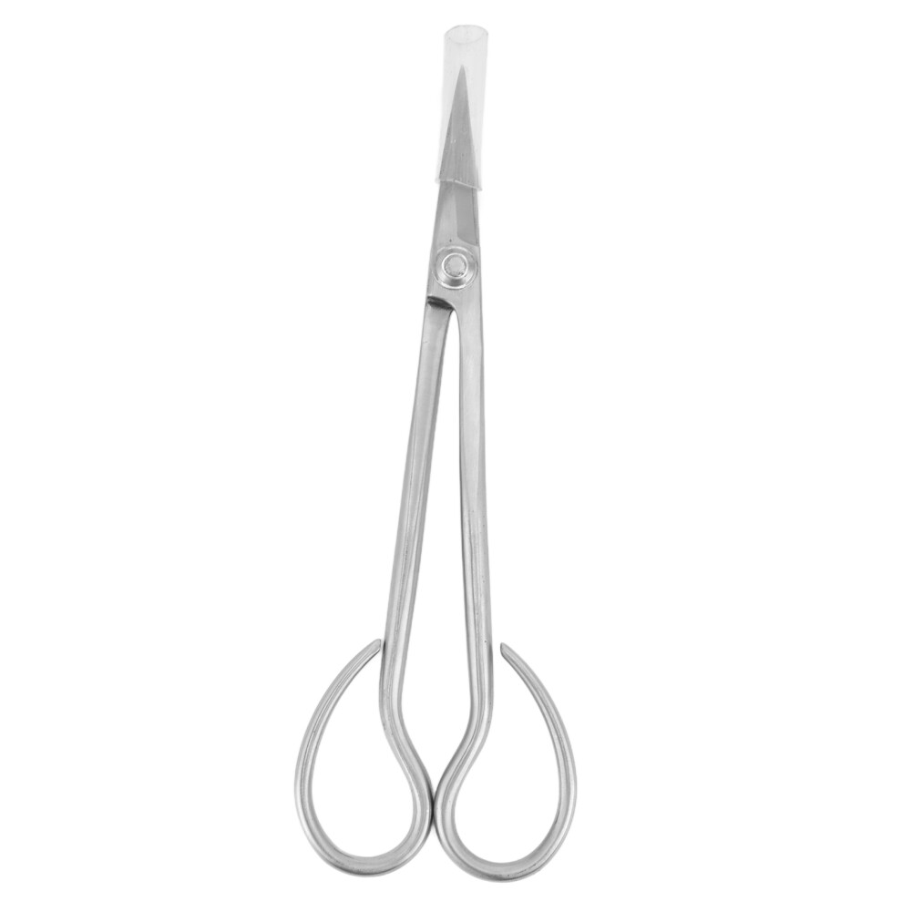 Bonsai Scissors Stainless Steel Leaf Sprout Shears with Long Handle for Garden Flower Vegetable-image-OPC-PMHFFKY-NEW