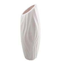 Vase Decoration Drop Resistant Vase Ornament for Home Decor Living Room Table Office Wedding Gray