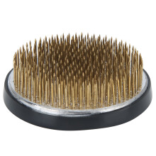 Japanese Style Round Kenzan Flower Arrangement Holder Needle Arranging Tool AccessoriesCopper Needle