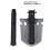 Multi‑function Portable Folding Shovel Collapsible Spade for Outdoor Garden Hiking Camping ToolTwo Section Handle 6