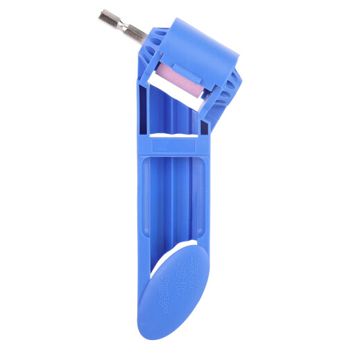 Portable Corundum Grinding Wheel Drill Bit Sharpener Sharpening Tool for Electric DrillBlue