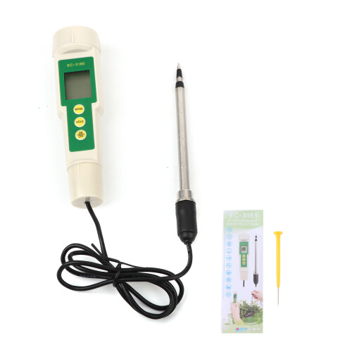 EC‑3185 Portable Soil EC/TDS/CF Tester Salinity Meter for Agricultural Horticultural Planting