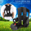 Universal Trimmer Double Shoulder Strap Mower Polyester M Shaped Belt for Brush Cutter Garden 3