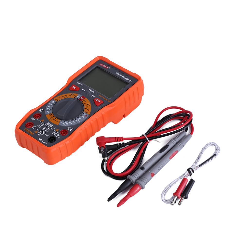 Uyigao Lcd Digital Multimeter Voltmeter Ammeter Resistance Frequency Ac Dc Capacitance Tester 9183899987391