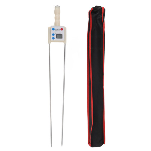 Grain Moisture Meter Multifunctional LED HD Display Quick Measurement Double Needle Grain Crops Moisture Detector M 1