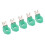 5Pcs/Set V Shape Vegetable Fruit Picker Garden Picking Ring Harvesting Cut Tool 2