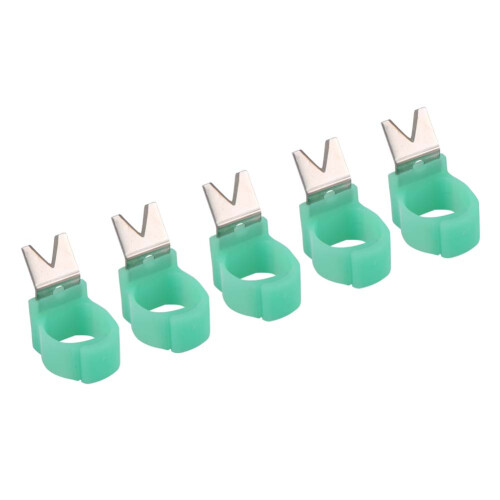 5Pcs/Set V Shape Vegetable Fruit Picker Garden Picking Ring Harvesting Cut Tool 1