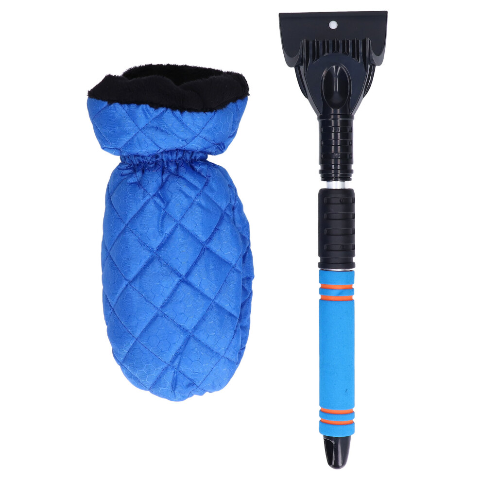 Car Snow Shovel Multifunctional Snow Scraper With Warm Sleeve Retractable Ice Scraper For Winter 9183899991121