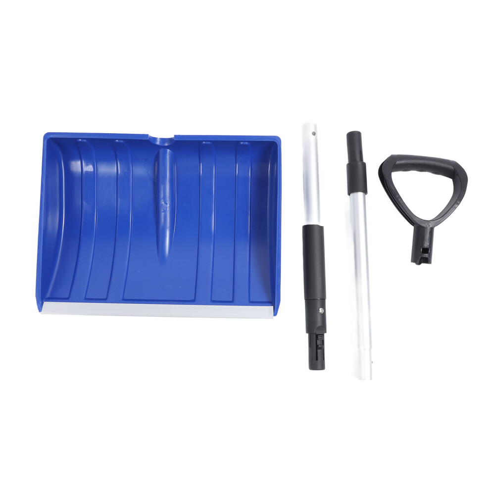 Snow Shovel Detachable Large Capacity Lightweight Portable Outdoor Shovel For Emergency Car Garden Blue 9183899991299