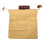 Leather Canvas Foraging Pouch Belt Fruit Picking Bag for Camping Fruit CollectingKhaki 1