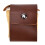 Leather Canvas Foraging Pouch Belt Fruit Picking Bag for Camping Fruit CollectingKhaki 3