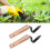 2Pcs Forked Head Hand Weeder Puller Wood Handle Remove Weeds Shovel Garden Weeding Fork Trimming Tools Planting Gadgets 7