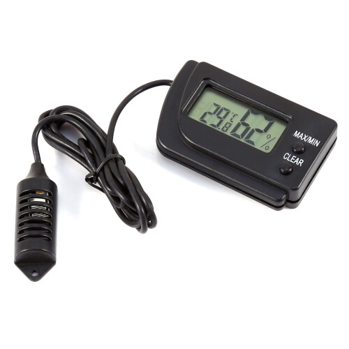 Mini Digital Temperature and Humidity Meter Incubator Pet Dog Tortoise Hatching Eggs Sensor The 1