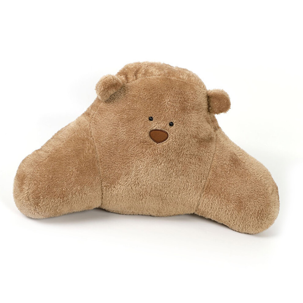 Car Pillow Cute Bear Style Plush Material Soft Comfortable Relieving Stress Car Interior Supplies For Drivers Arm Bear Waist Support Brown 9183899993231