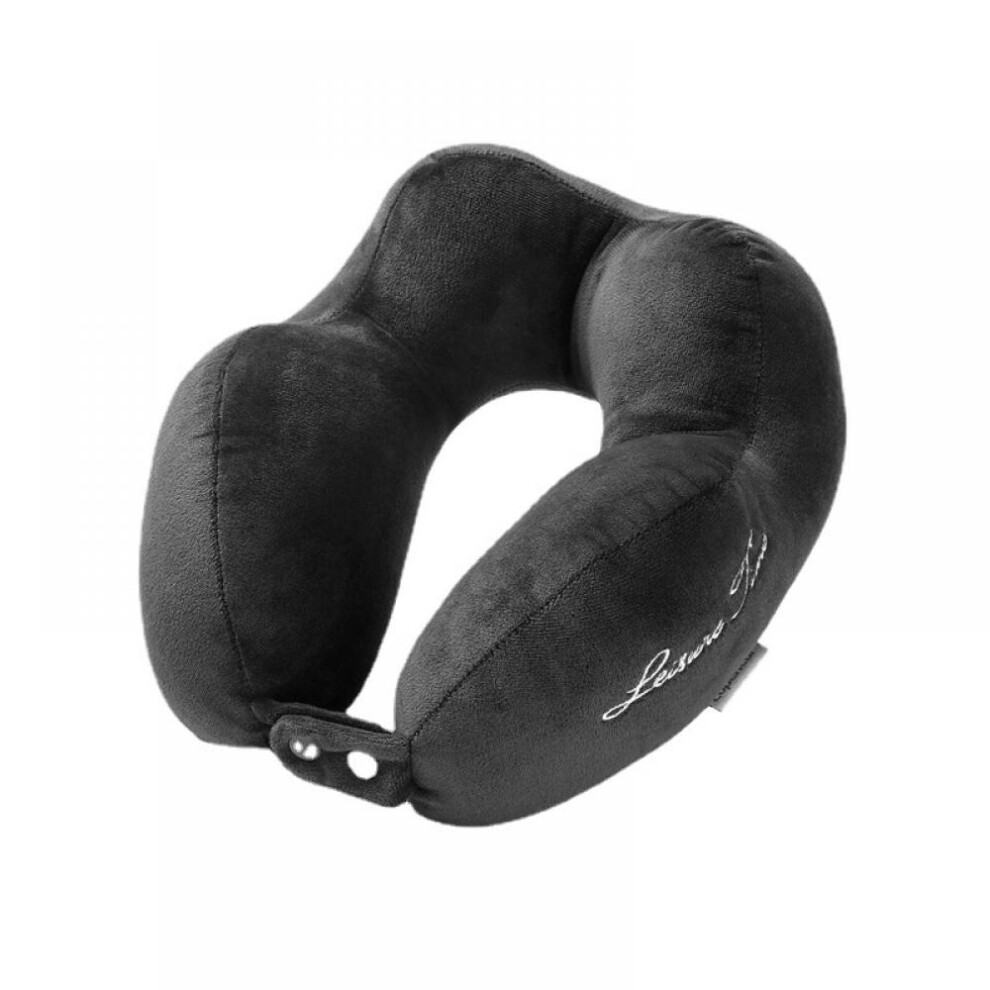 Hump U-shaped pillow embroidery office nap neck pillow travel portable aircraft neck pillow
