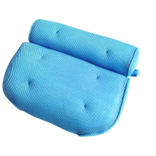 Bathroom suction cup bathtub pillow, spa pillow, bathtub pillow, 3D mesh bathtub pillow, machine washable