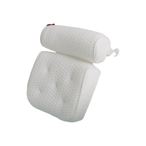 Bathtub pillow 3/4D mesh bath pillow bathroom bath suction cup pillow bath mat SPA pillow