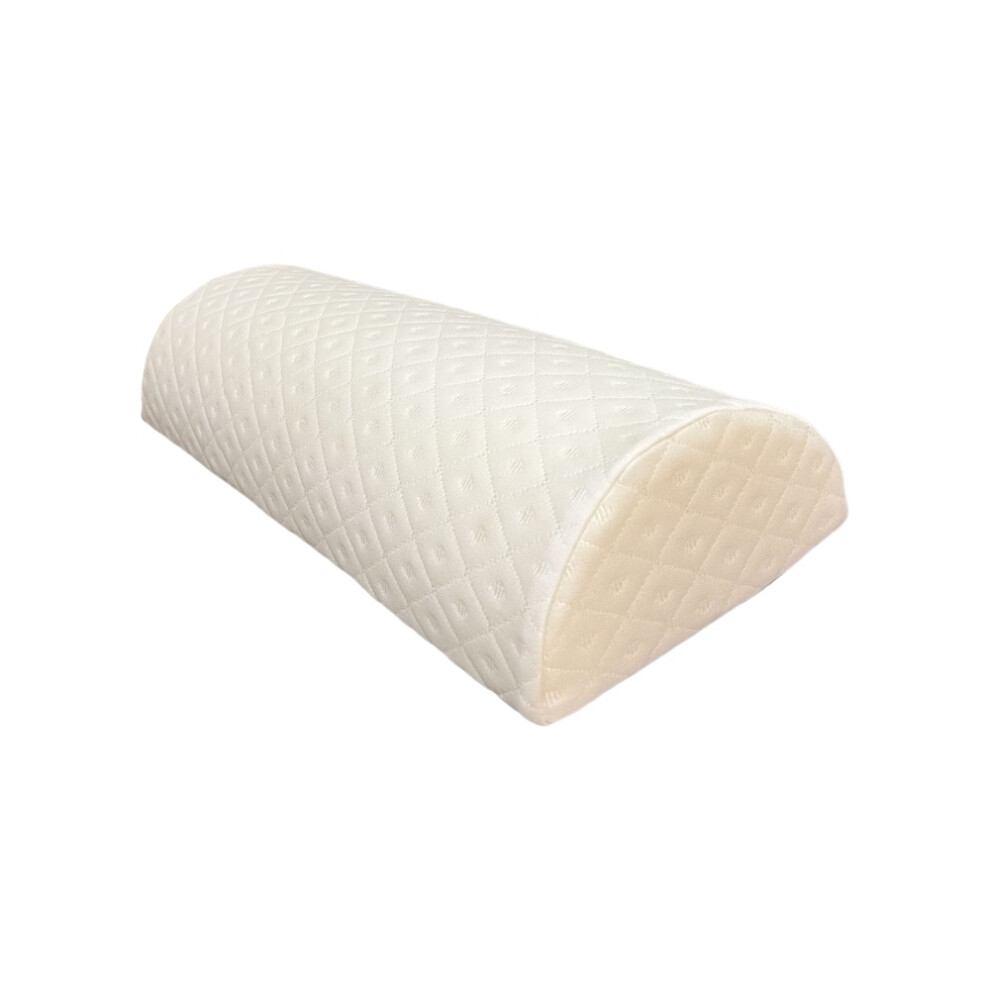 Foot Pillow Half Cylindrical Leg Pillow Slow Rebound Memory Foam Leg Pillow Half Round Pillow
