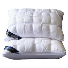 Five-star hotel with washable feather and velvet neck pillow single non-collapse household pillow