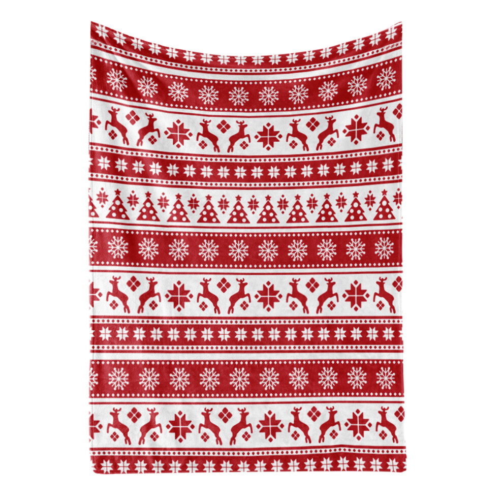 Blanket Large Size Throw Polyester Fabric Full Season Machine Wash for Bed Sofa Couch 140x200cm / 55.12x78.74in-image-OPC-PMHFKZM-NEW