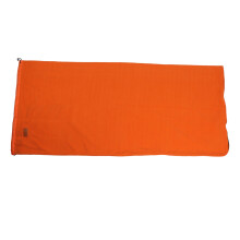 Sleeping Bag Liner Super Thick Fleece Soft Sleeping Bag Liner Blanket for Camping Travel Backpacking Reddish Orange