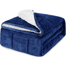 Winter Warm Quilted Milk Velvet Lamb Velvet Blanket Thickened Coral Velvet Single Three-layer Blanket Nap Sofa Blanket